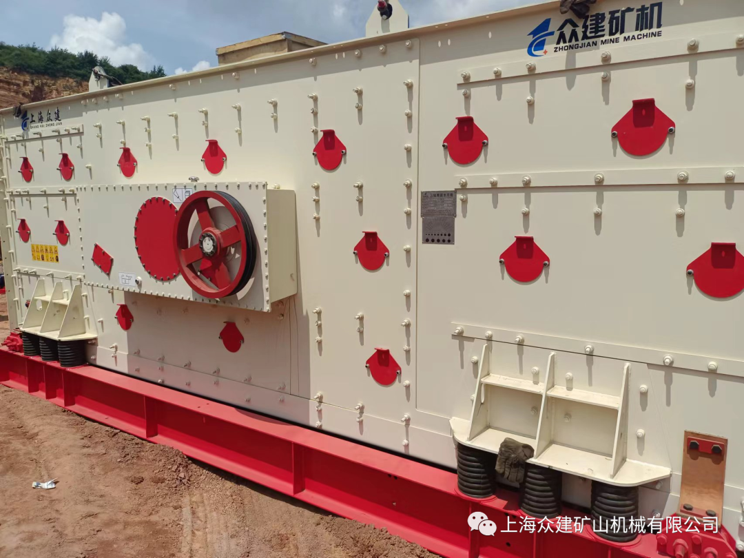 上海眾建礦機三軸橢圓水平篩系列產品性能優勢及特點(圖2)