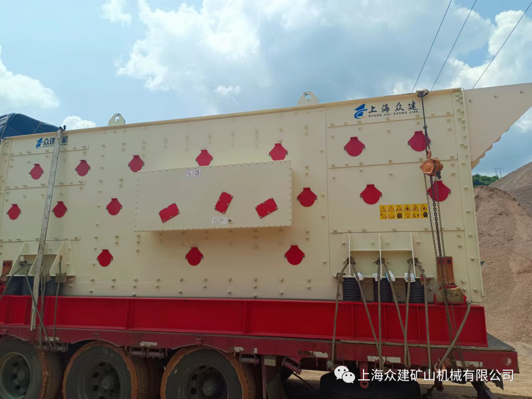 上海眾建礦機三軸橢圓水平篩系列產品性能優勢及特點(圖3)