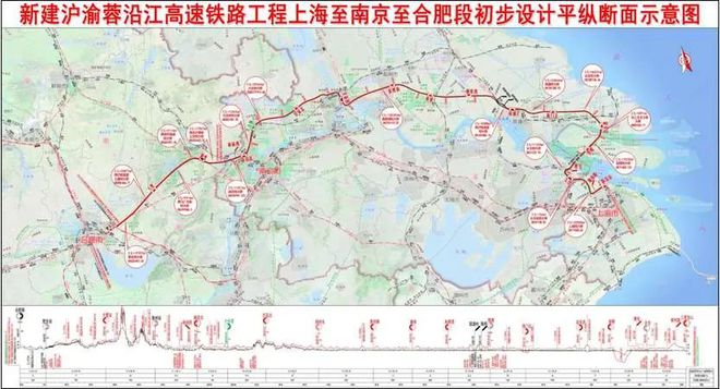 剛剛，北沿江高鐵相關細節公布！泰州南站2臺6線！(圖7)